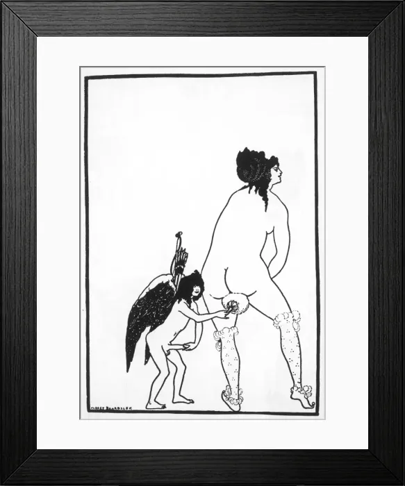 Framed Print : BEARDSLEY, Aubrey Vincent (1872-1898) Framed Print : BEARDSLEY, Aubrey Vincent (1872-1898)