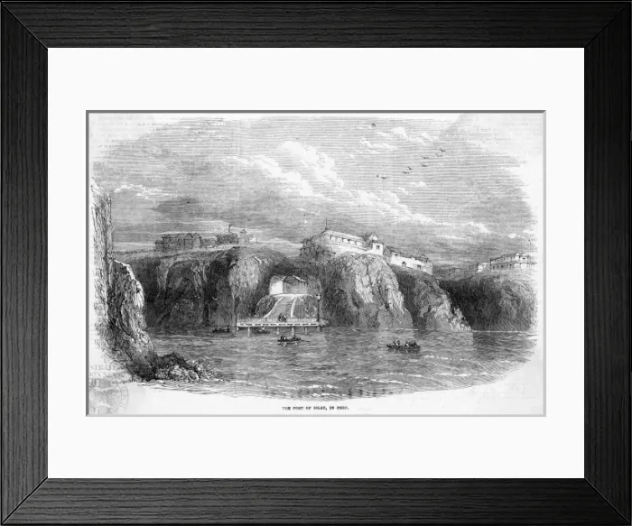 Framed Print : PERU ISLAY Framed Print : PERU ISLAY