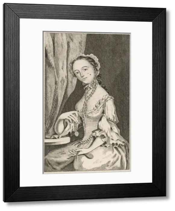 Framed Print : Moll Flanders / Portrait Framed Print : Moll Flanders / Portrait