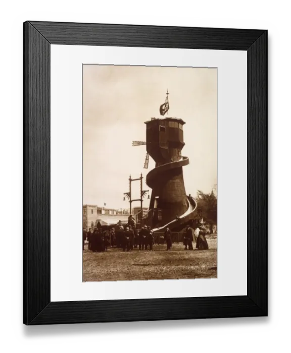Framed Print : Fair / Helter Skelter Framed Print : Fair / Helter Skelter