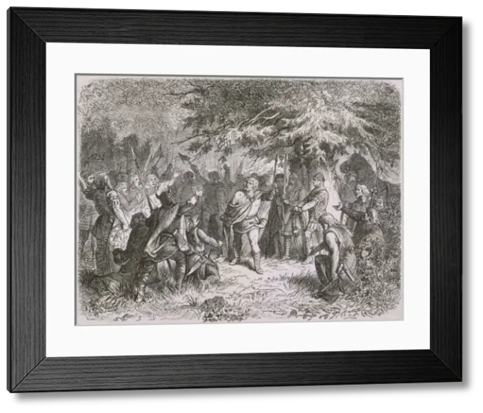 Framed Print : Wittekind Opposes Framed Print : Wittekind Opposes