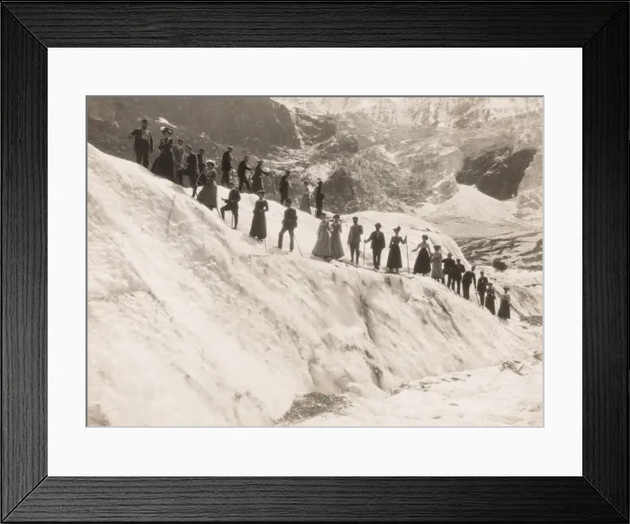 Framed Print : Alps Photo 1900 Framed Print : Alps Photo 1900