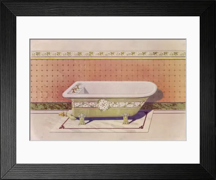 Framed Print : Washing / Equip / Bath Macf Framed Print : Washing / Equip / Bath Macf