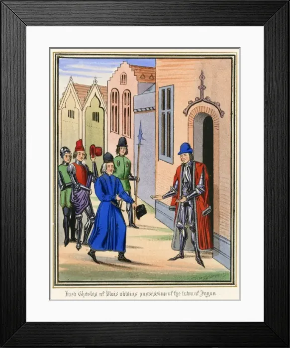 Framed Print : Obtaining Possession Framed Print : Obtaining Possession