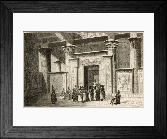 Framed Print : Pythagoras & Priests Framed Print : Pythagoras & Priests