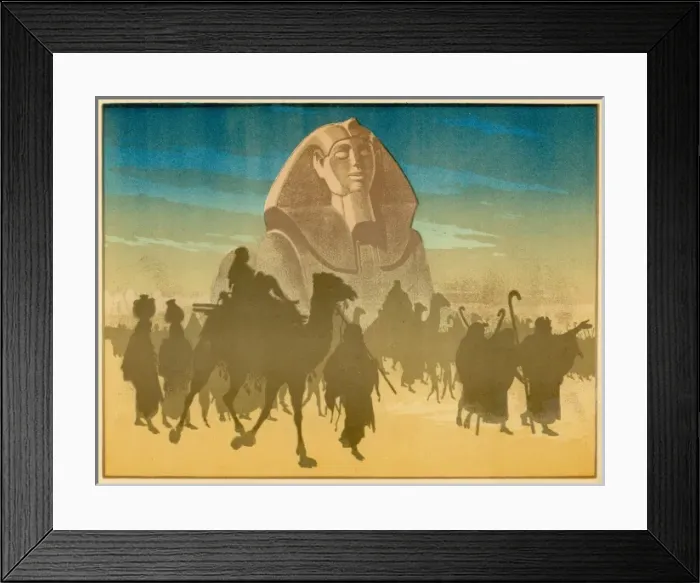Framed Print : Moses Leads Jews Away Framed Print : Moses Leads Jews Away
