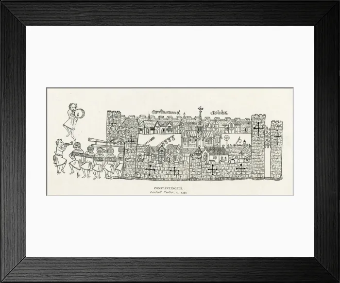 Framed Print : Istanbul 14th Century Framed Print : Istanbul 14th Century