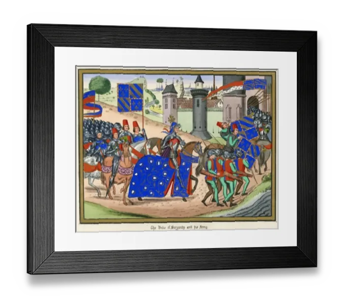 Framed Print : Duke Entering Chartres Framed Print : Duke Entering Chartres