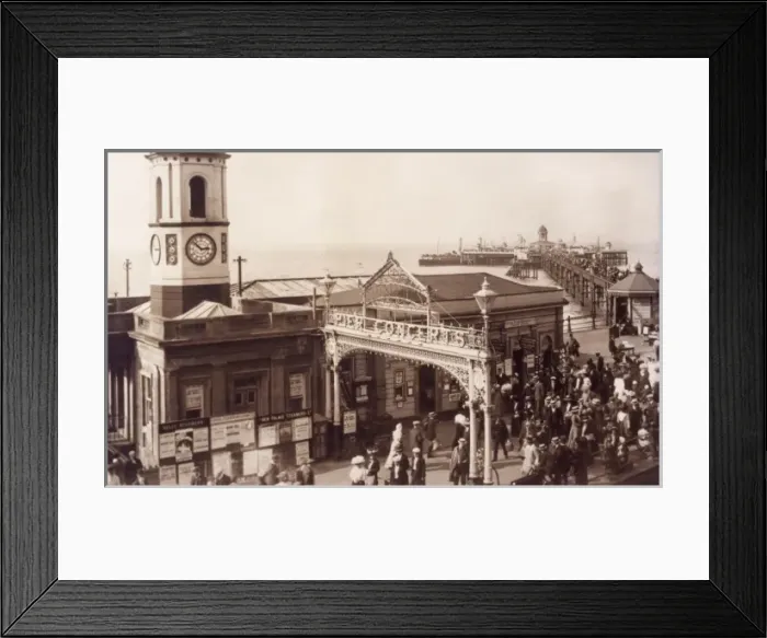 Framed Print : Hastings Pier C1915 Framed Print : Hastings Pier C1915