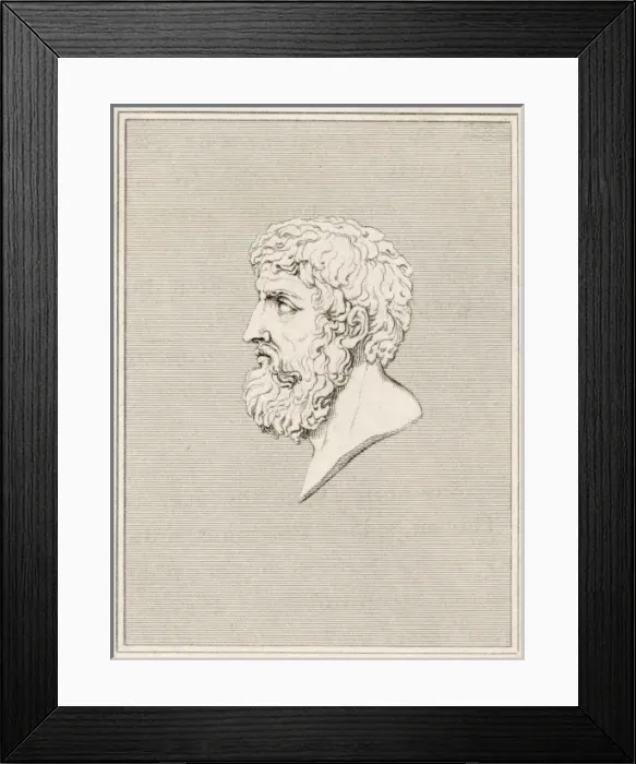 Framed Print : Epaminondas (Profile) Framed Print : Epaminondas (Profile)