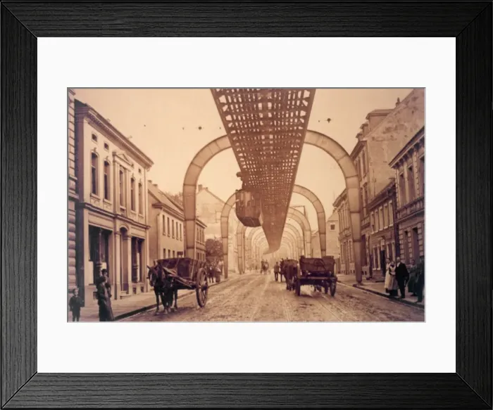Framed Print : Rail / Germany / Wuppertal Framed Print : Rail / Germany / Wuppertal