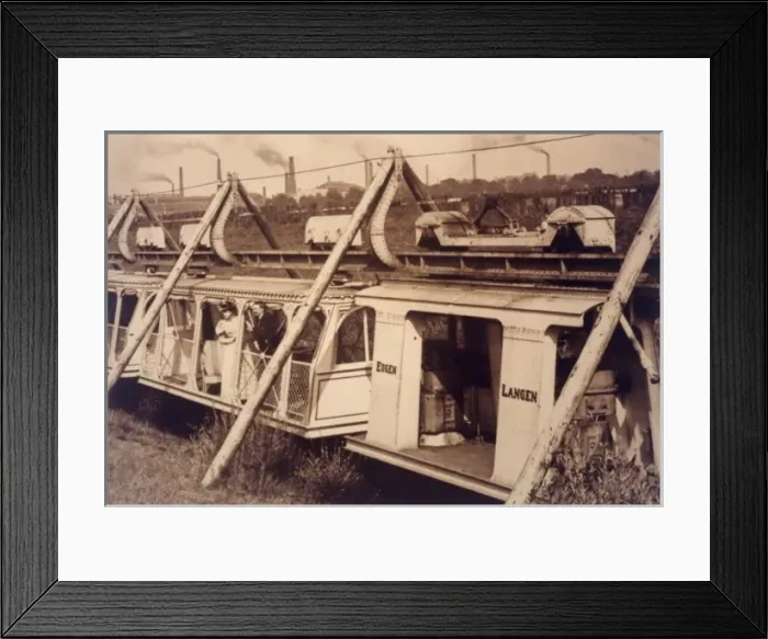 Framed Print : Rail / Germany / Wuppertal Framed Print : Rail / Germany / Wuppertal