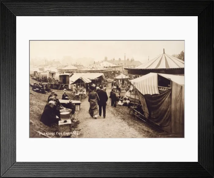 Framed Print : Barnet Pleasure Fair Framed Print : Barnet Pleasure Fair