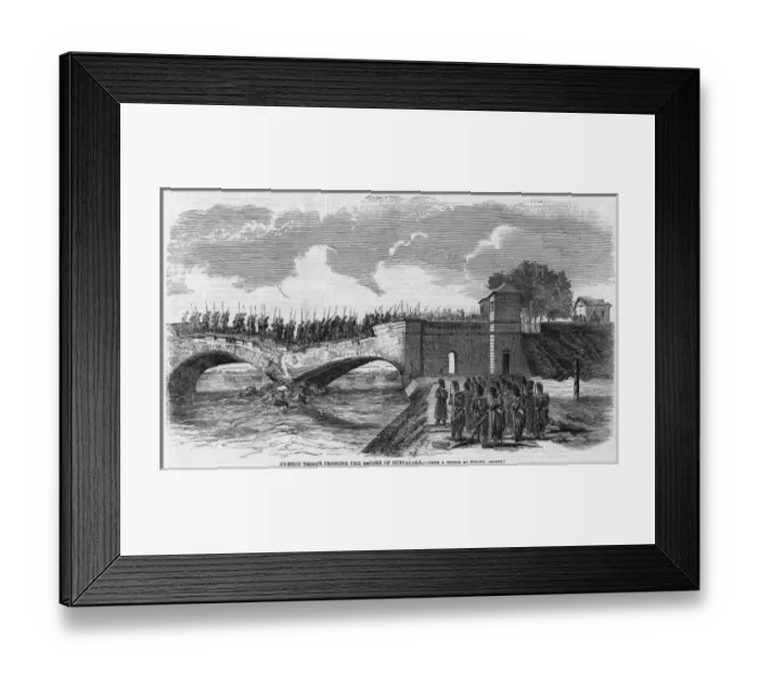Framed Print : French at Buffalora Framed Print : French at Buffalora