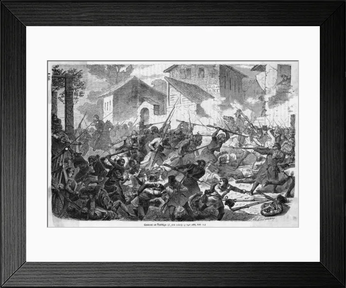 Framed Print : Battle of Turbigo Framed Print : Battle of Turbigo