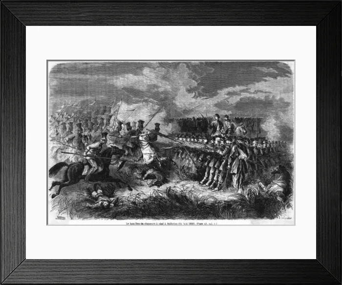 Framed Print : Battle of Solferino 8 Framed Print : Battle of Solferino 8