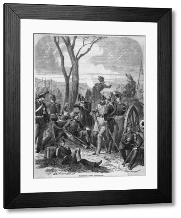 Framed Print : Piedmontese Officers Framed Print : Piedmontese Officers