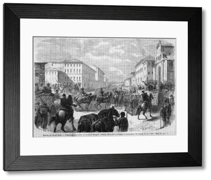 Framed Print : Napoleon III Treviglio Framed Print : Napoleon III Treviglio
