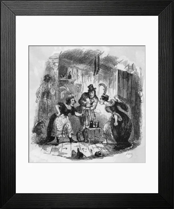 Framed Print : Scene in a Green Room Framed Print : Scene in a Green Room
