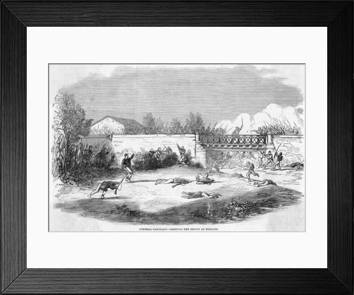 Framed Print : Battle of Milazzo - 3 Framed Print : Battle of Milazzo - 3