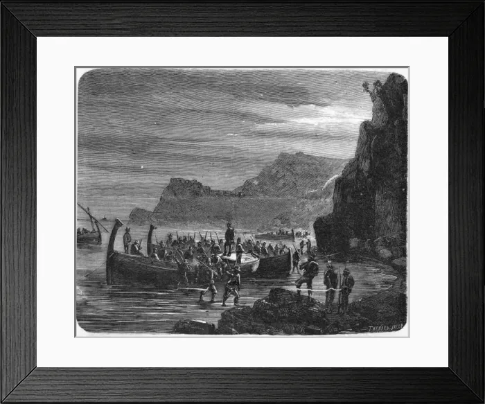 Framed Print : Landing on Mainland Framed Print : Landing on Mainland