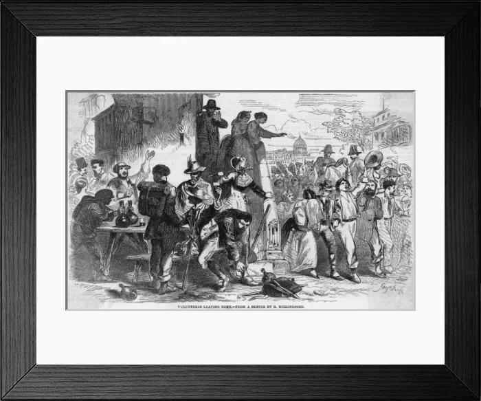 Framed Print : Roman Volunteers Framed Print : Roman Volunteers
