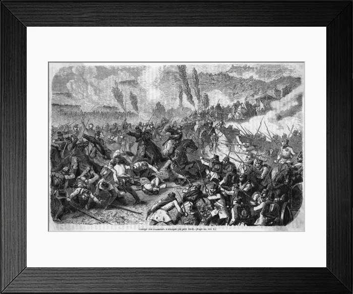 Framed Print : Battle of Solferino 4 Framed Print : Battle of Solferino 4