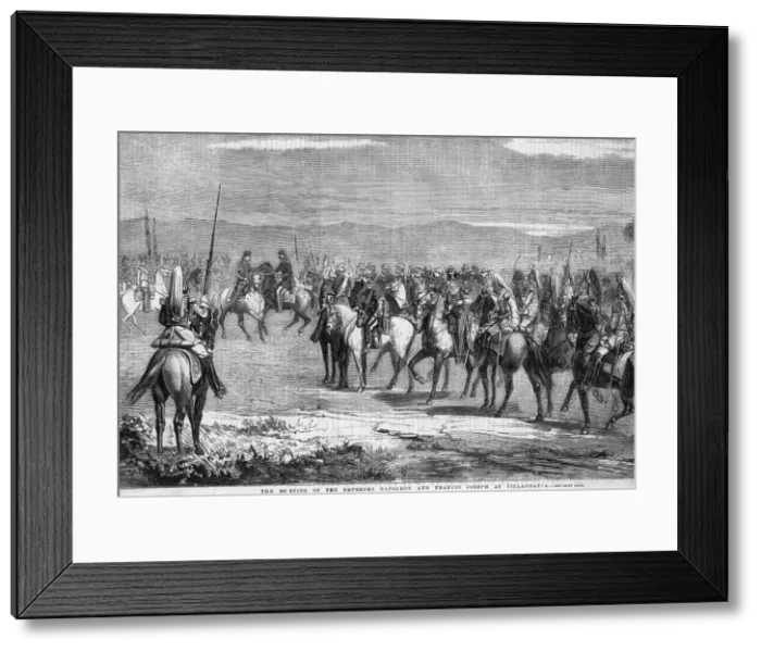 Framed Print : Villafranca Armistice Framed Print : Villafranca Armistice