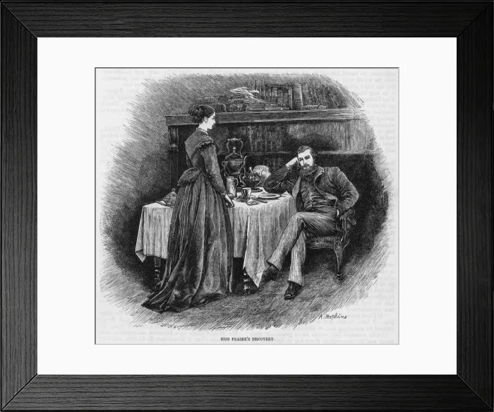 Framed Print : Breakfast Discussion Framed Print : Breakfast Discussion