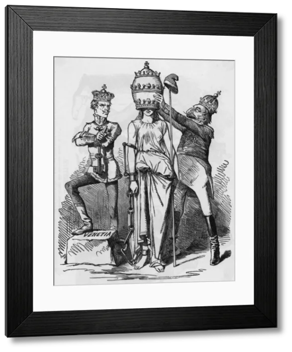 Framed Print : Punch on Napoleon III Framed Print : Punch on Napoleon III