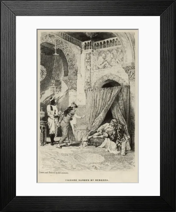 Framed Print : Rebecca Nurses Ivanhoe Framed Print : Rebecca Nurses Ivanhoe
