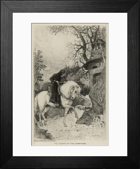 Framed Print : Knight on Horseback Framed Print : Knight on Horseback
