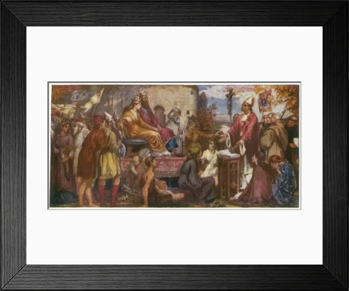 Framed Print : Ethelbert &^ Augustine Framed Print : Ethelbert &^ Augustine