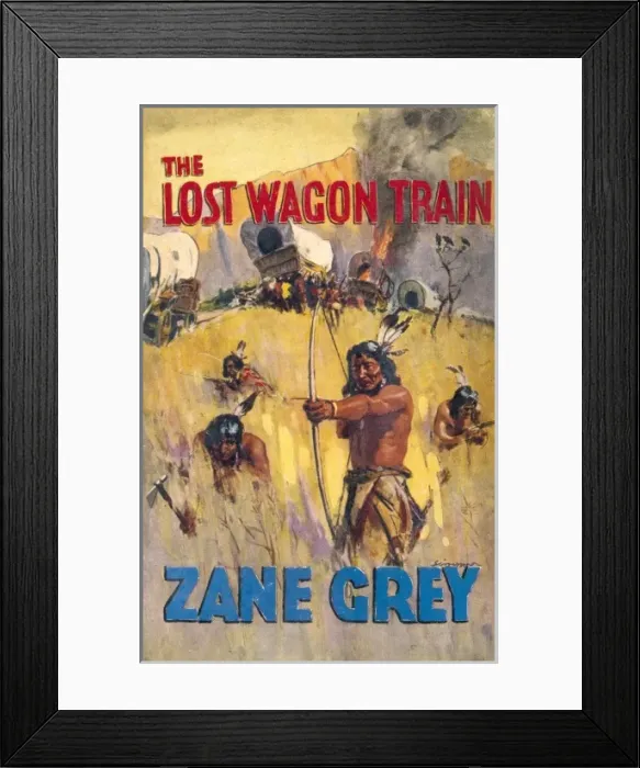 Framed Print : Western / Lost Wagon Tr Framed Print : Western / Lost Wagon Tr