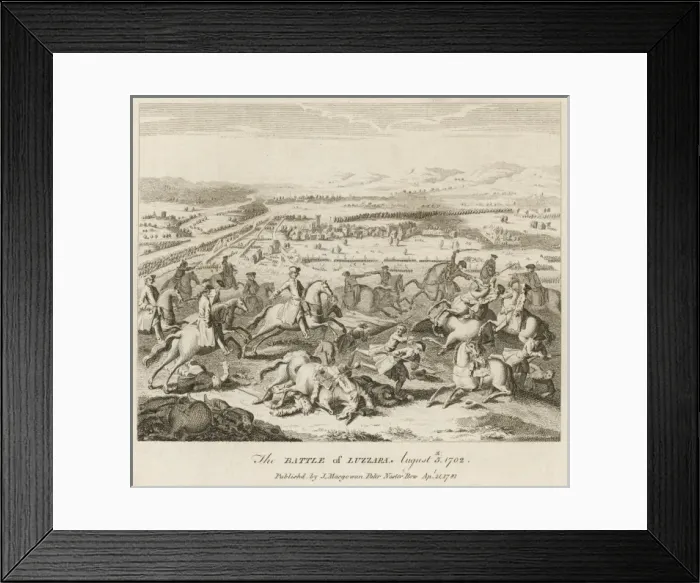Framed Print : Battle of Luzzara Framed Print : Battle of Luzzara