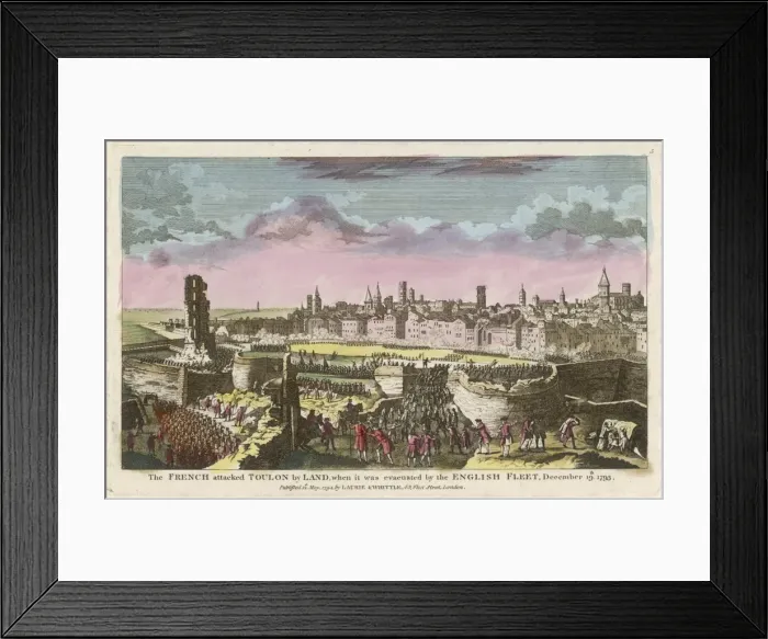Framed Print : French at Toulon Framed Print : French at Toulon