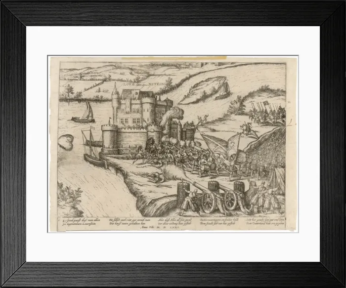 Framed Print : Lovenstein Attacked Framed Print : Lovenstein Attacked
