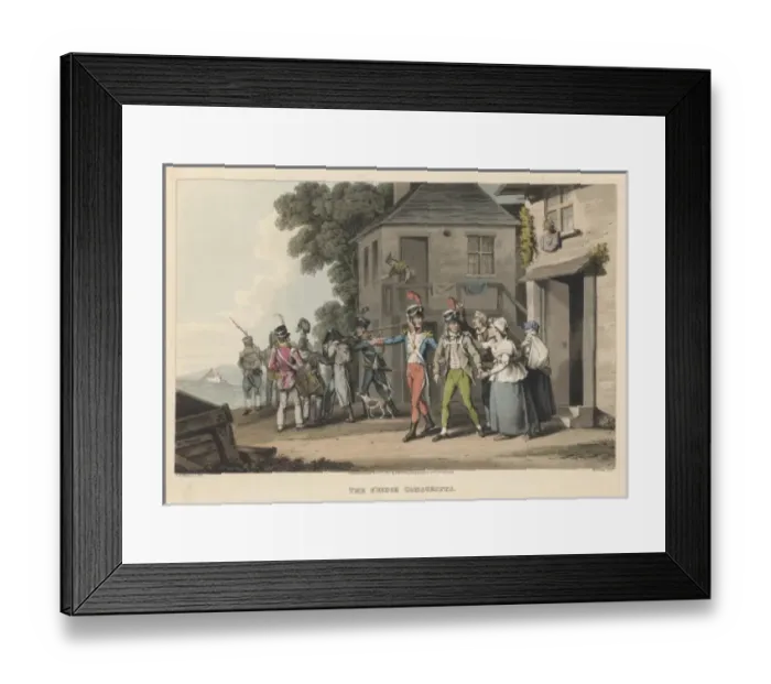 Framed Print : French Recruitment Framed Print : French Recruitment