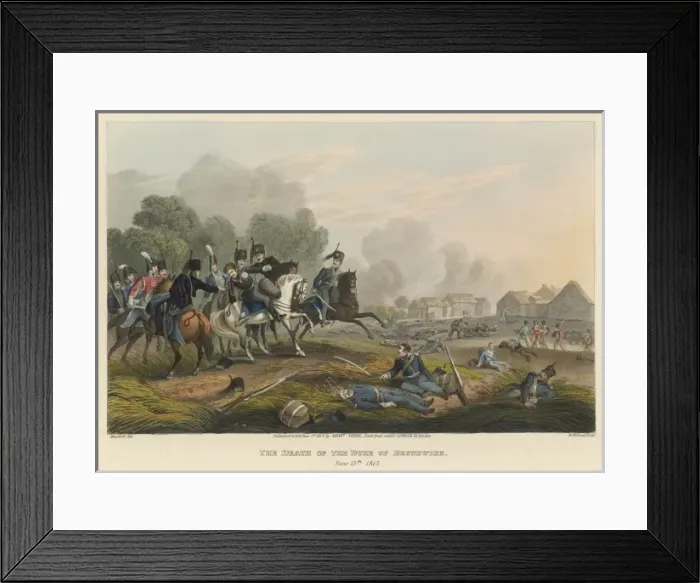 Framed Print : Quatre Bras Casualty Framed Print : Quatre Bras Casualty