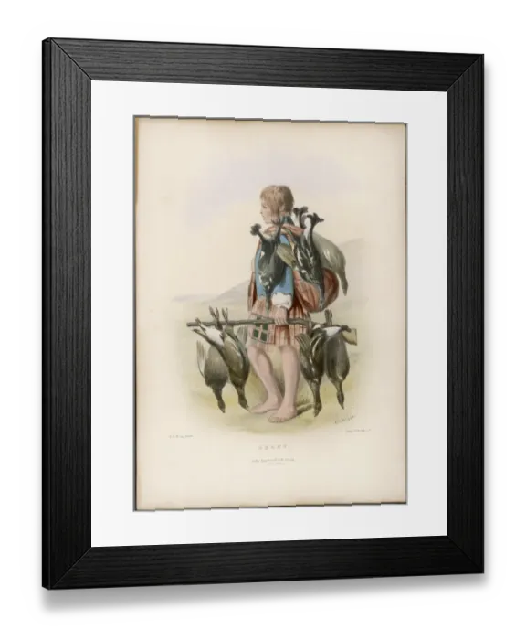 Framed Print : CLAN GRANT Framed Print : CLAN GRANT