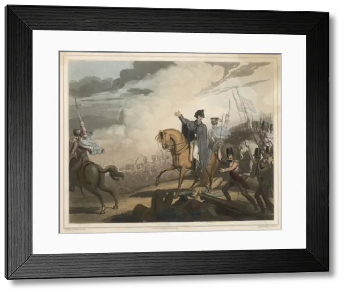 Framed Print : Wellington at Waterloo Framed Print : Wellington at Waterloo