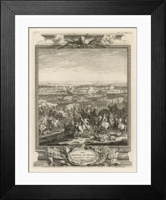 Framed Print : Battle of Zenta Framed Print : Battle of Zenta