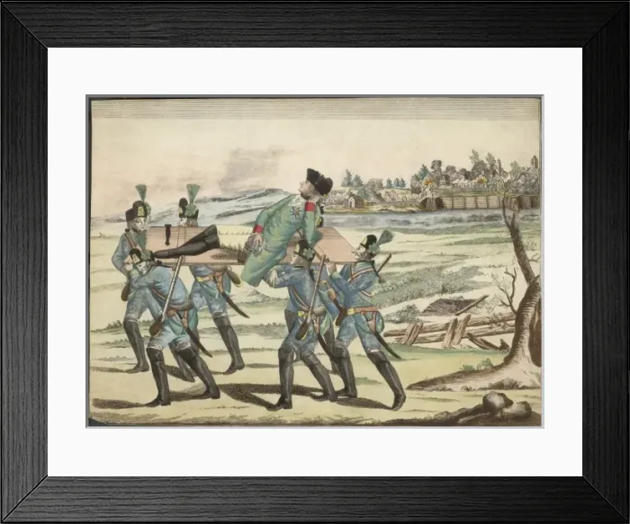 Framed Print : Wounded Officer Framed Print : Wounded Officer