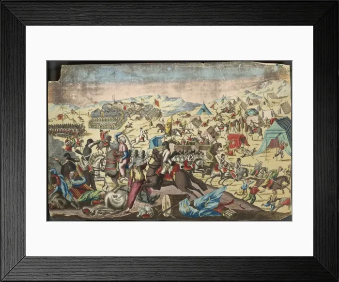 Framed Print : Austrians V Turks - 1 Framed Print : Austrians V Turks - 1