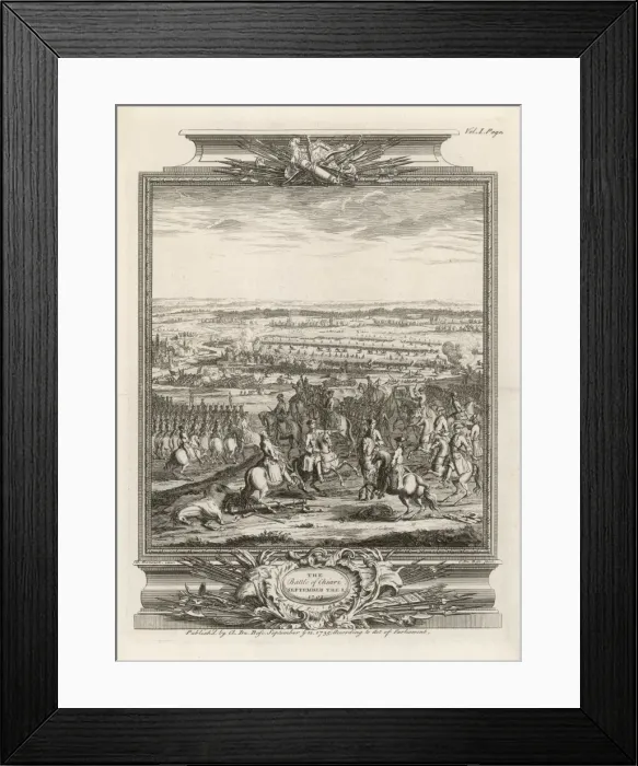 Framed Print : Battle of Chiari Framed Print : Battle of Chiari