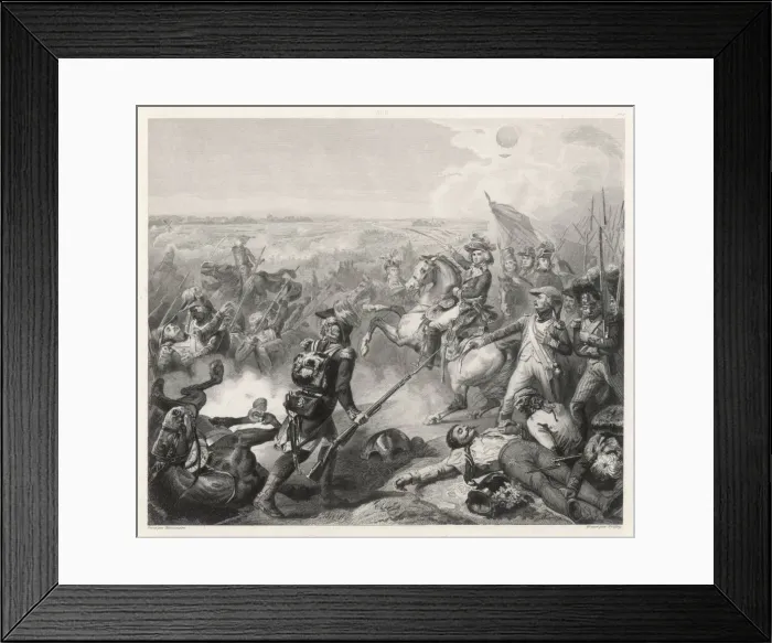Framed Print : Battle of Fleurus Framed Print : Battle of Fleurus