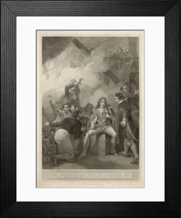 Framed Print : Battle of Solebay Framed Print : Battle of Solebay