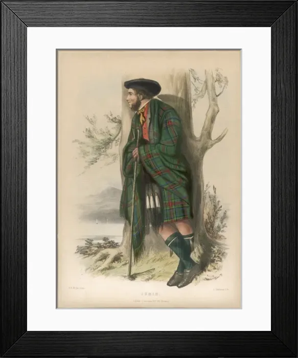 Framed Print : CLAN CUMIN Framed Print : CLAN CUMIN