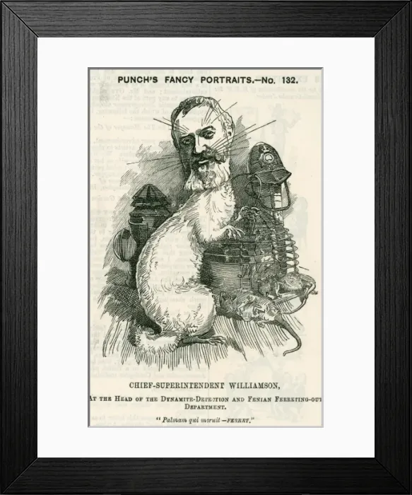 Framed Print : Chief-Super. Williamson Framed Print : Chief-Super. Williamson