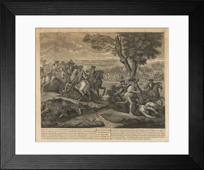 Framed Print : Battle of Ramillies Framed Print : Battle of Ramillies